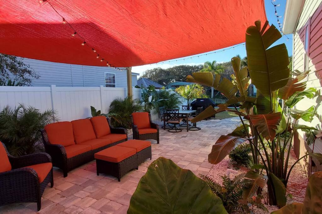 Waterfront Home With Private Dock, Walk To Beach St. Augustine Exterior photo